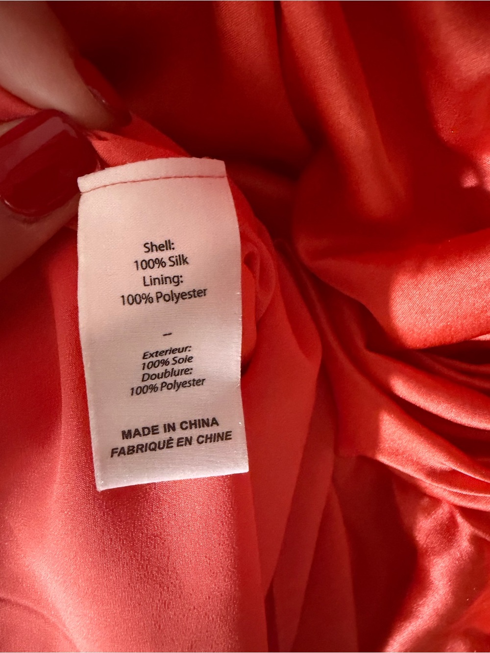 Silk Mini Ruffle Dress - Picture 4 of 4